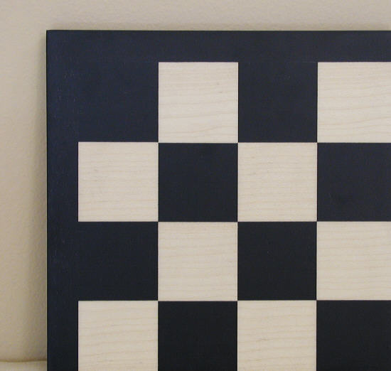 White and Black Maple  Wood Chess Board