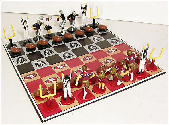 National Football League Chess Set